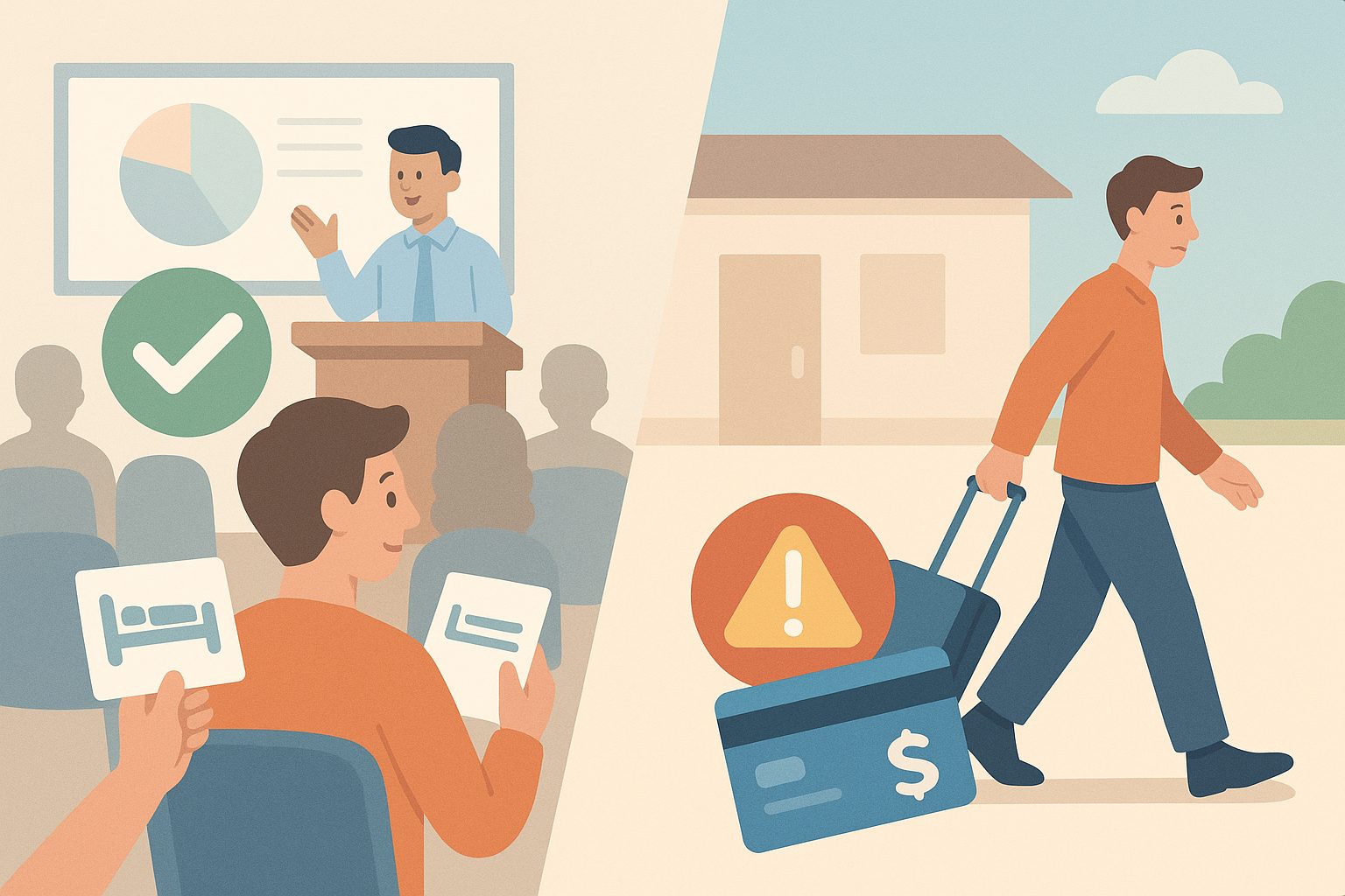 宿泊券だけ受け取るのはNG？