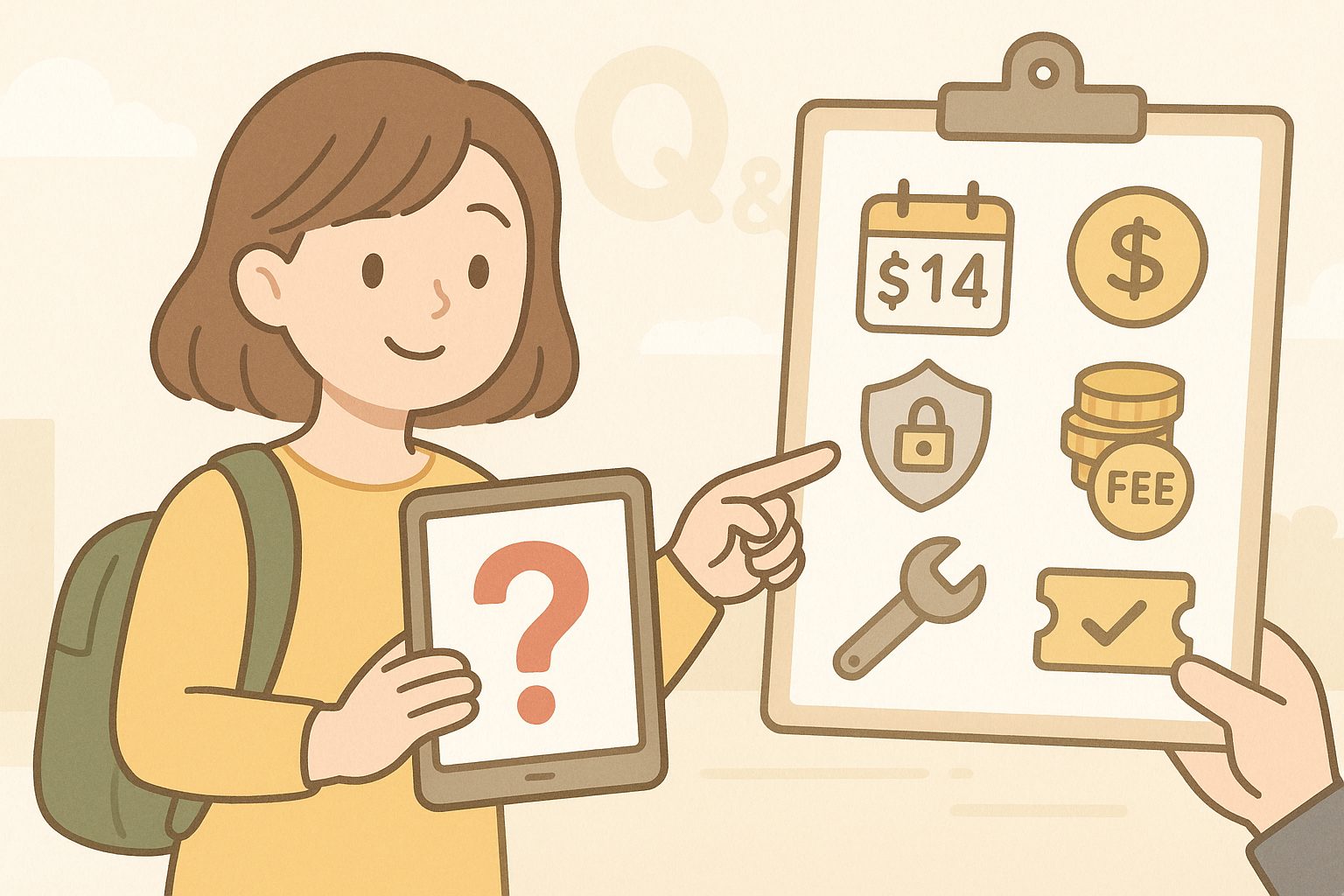 キャンセル料と年会費のQ&A