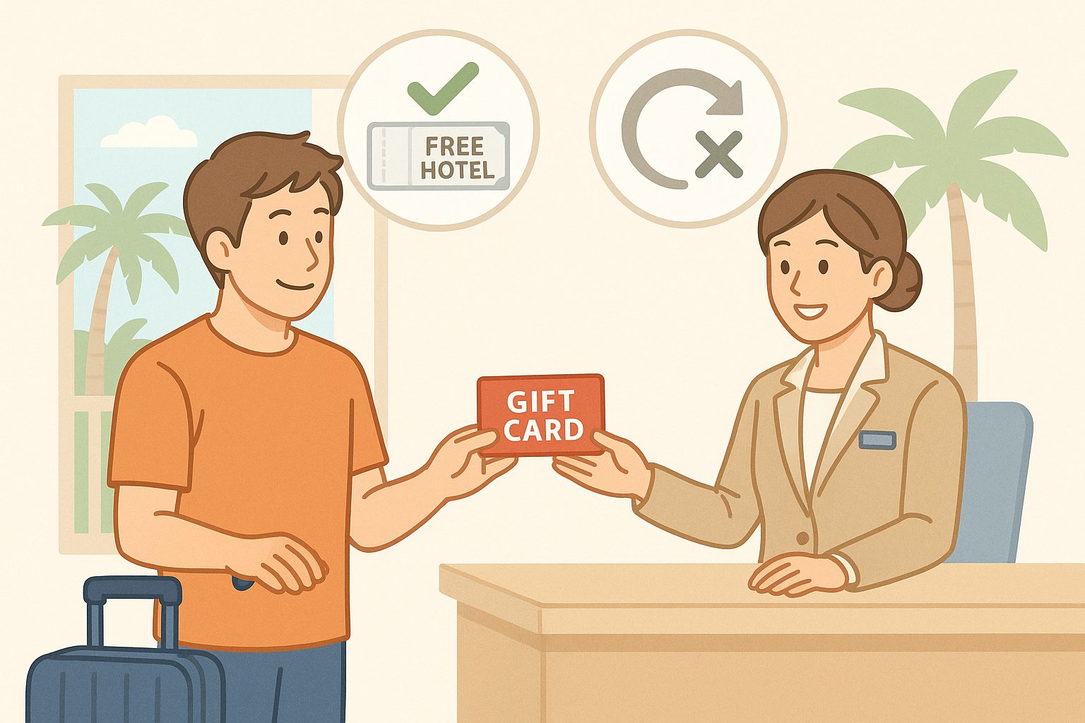 特典・宿泊券の返却ルール