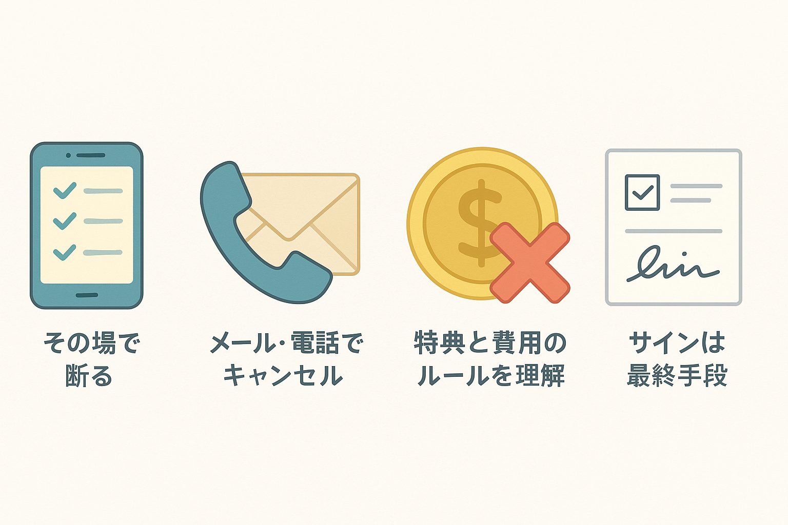 まとめ・ヒルトン説明会の断り方